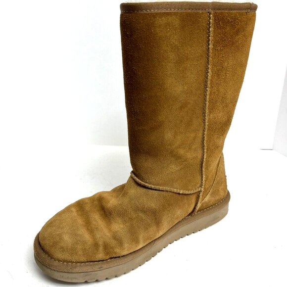 Koolaburra Women's Koola Tall Boots Chestnut, Size 7 M - Picture 2 of 6